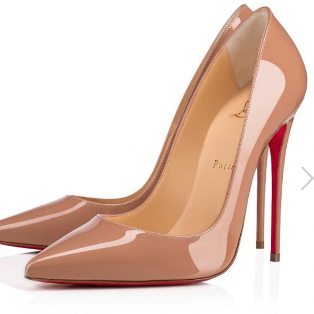 Christian Louboutin So Kate 120 Patent Nude